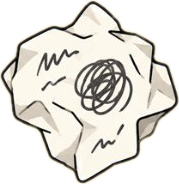 Papel amarrotado